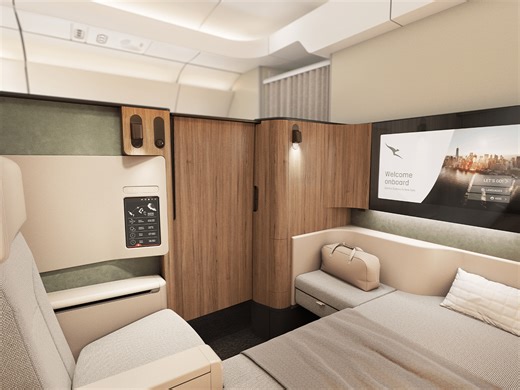 Qantas Unveils New First and Business Class Cabins for Non-Stop Flights to NYC and London | Man of Many