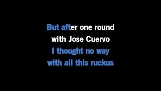 Karaoke Ten Rounds With José Cuervo - Tracy Byrd - CDG, MP4, KFN - Karaoke Version
