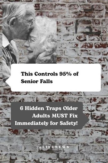 Most seniors believe falls happen “by accident,” but experts say up to 95% of falls are caused by small, preventable hazards hiding inside the home. These dangers are easy to overlook — yet they quietly increase risk every single day. This video exposes 6 hidden traps that older adults and families rarely talk about, but urgently need to fix. With a few simple adjustments, seniors can dramatically reduce fall risk, protect their independence, and stay safe at home for years. These practical safe