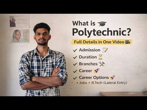 What is Polytechnic? 🎓 Full Details | Admission, Branches, Career 🚀