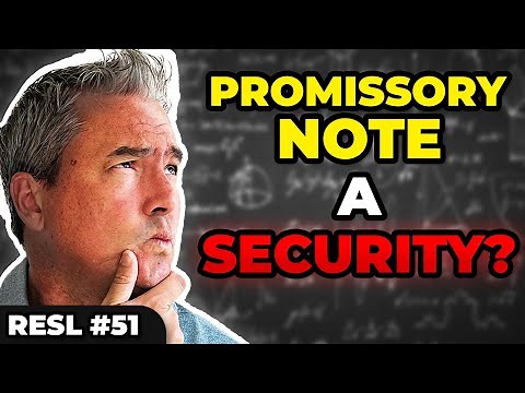 ATTORNEY EXPLAINS: When Is a Promissory Note a Security? (Step-by-Step Analysis) | (Ep. 51)