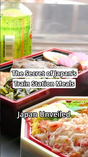 The Secret of Japan’s Train Station Meals: Ekiben