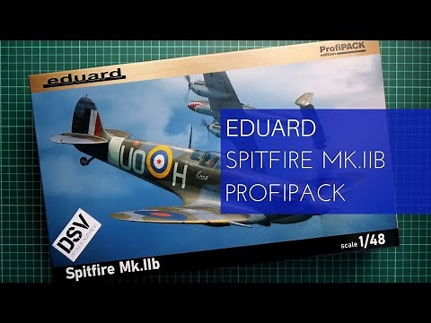 Eduard 1/48 Spitfire Mk.IIb Profipack (82154) Review