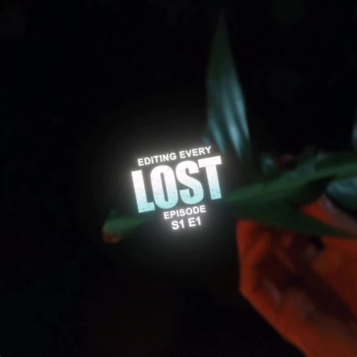 Editing Every Episode of Lost: Pilot Part 1