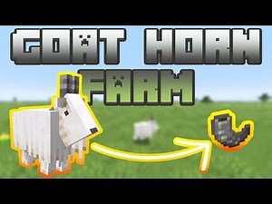 This Goat Horn Farm Is Easier Than You think - Custom Horns with Audioplayer Mod