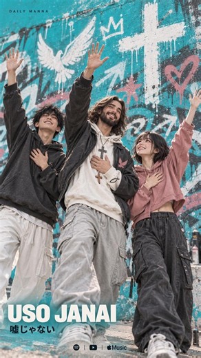 Japanese-English Pop Anime Christian Song | Uso Janai | When You Feel Unloved #anime #jesus