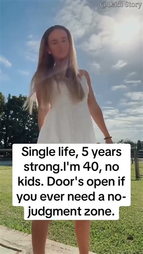 I'm 40 y,o single women, single for 5 years