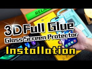 【HODA】 3D Full Glue Glass Screen Protector Installation