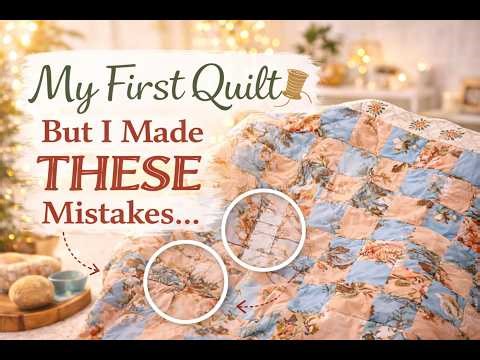 Quilting for Beginners | 5 Mistakes I Made| One Trillion hobbies