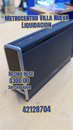 Bocina Bose en oferta Q300 - Metrocentro Villa Nueva (sin cargador)