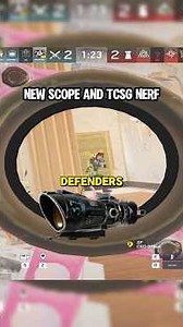 Why a new scope isn’t coming and how to nerf the TCSG #r6 #r6siege #rainbowsix