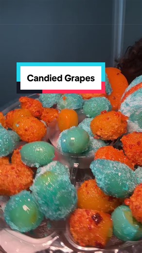 CANDIED GRAPES MUKBANG!!! @candied.cravings_ on instagram ! #mukbang #asmr #eating #candy #grapes