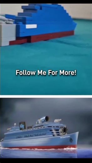 Lego vs Real Life OCEANTANIC!