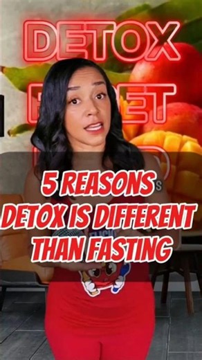 5 Reasons Detox is Different than Fasting