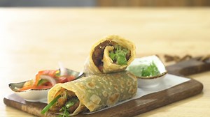 555K views · 10K reactions | ALOO TIKKI ROLL Preparation time 15...