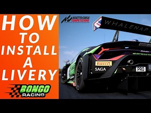 Install an ACC livery?