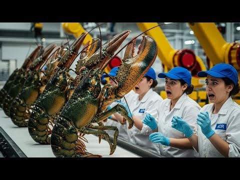 Inside the $500 Lobster Farm - Mass Production of Luxury Seafood