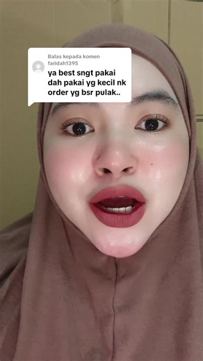 Membalas kepada @faridah1395wah2x dari kecik terus nk order yg besar sbb best sgt