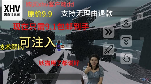 ［可注入付费端］XHV CLIENT 热注入端 视觉客户端购买简介
