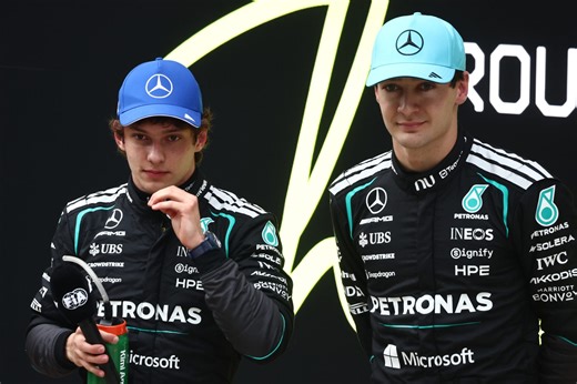 David Coulthard says George Russell now sees Kimi Antonelli as a championship rival, not a teammate