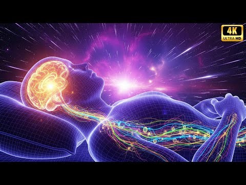 528Hz Pineal Gland Activation: Third Eye Sleep & Intuition 👁️ [4K]