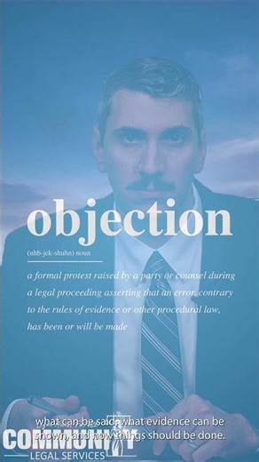 What Does 'Objection' Mean in Court?