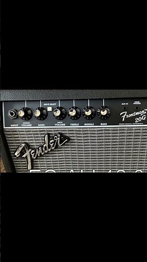 Metal… from THIS? | Fender Frontman 20G