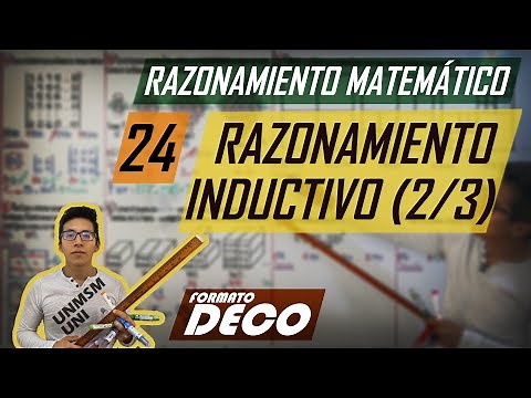 RAZONAMIENTO INDUCTIVO | PROBLEMAS RESUELTOS (2/3)