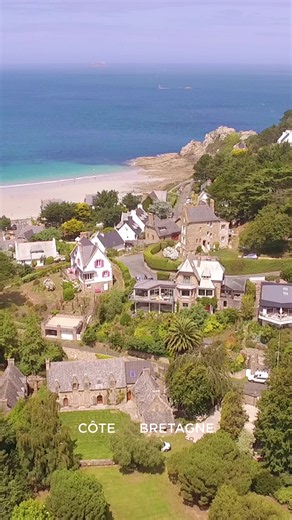 Maison de caractère vue mer Perros-Guirec — Côte de Granit Rose