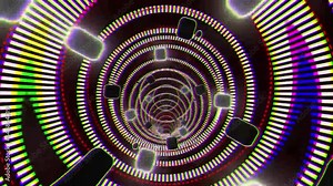 Elevate your audio experience with this dynamic music visualizer. Packed with kaleidoscopic patterns and abstract visuals that sync seamlessly with your music, it's a feast for both ears and eyes. Stock Video