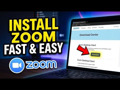 How to Install Zoom Video Communications - Beginner Guide