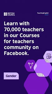 Check out this tip to raise awareness of gender bias from course tutor Stephen. Course info: https://www.teachingenglish.org.uk/training/gender-language-education #ELTgender #TeachingEnglish | TeachingEnglish - British Council