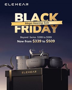 Black Friday is on! Time to grab real hearing upgrades for way less. ✨ Beyond now $339 ✨ Beyond Pro now $509 ✨ Beyond Pro Dry Box Bundle now $529 Two deals, one week — your pick. Shop here: https://elehear.com/pages/black-friday-sale #ELEHEAR #ElehearBeyond #ElehearBeyondPro #ElehearHearingAids #OTCHearingAids #NoiseReduction #HearingAids #BlackFridayDeals #PracticalGifts #ShopSmartHearBetter #GiftThatWorks #CyberMondayDeals #BFCM | ELEHEAR