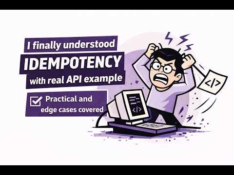 I finally understood idempotency (with real API example)