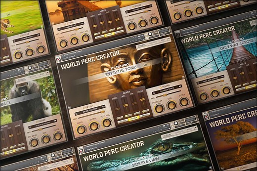 World Percussion Creator - In Session Audio