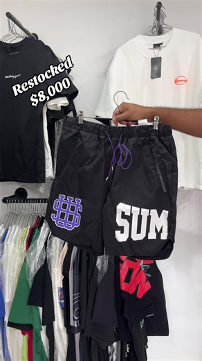 New Arrivals🔥🛍️ Available in store. Visit us at (22A Shell Road, Kitty) Graphic Shorts $8,000 📱Tel:-670-9674 #fyp #viraltiktok #aafashiontrendz