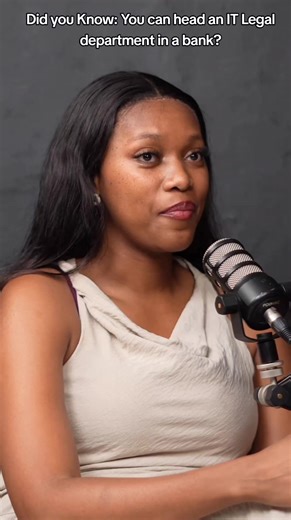 Head an IT Legal Department in Banking - Did You Know?