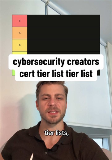 Cybersecurity Cert Tier List: Ranked Infosec Certifications