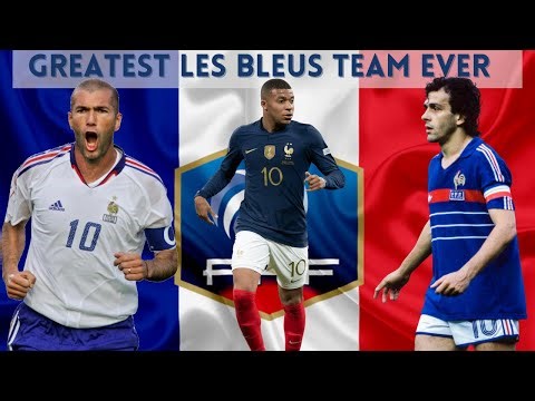 The Greatest French National Football Team in History | Les Bleu all-time best 11