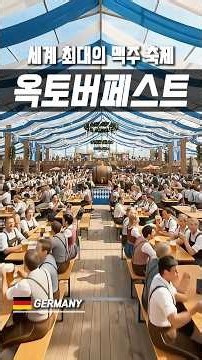세계 최대의 맥주축제 옥토버페스트