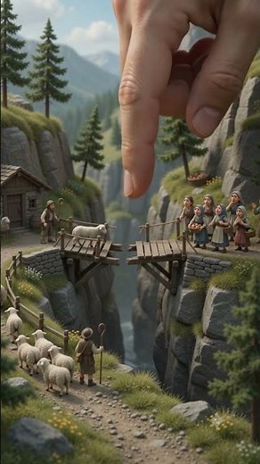 Tiny Heroes Rebuild a Broken Bridge! 🌉 | Miniature Miracle Rescue in a Giant World | #animatedstory