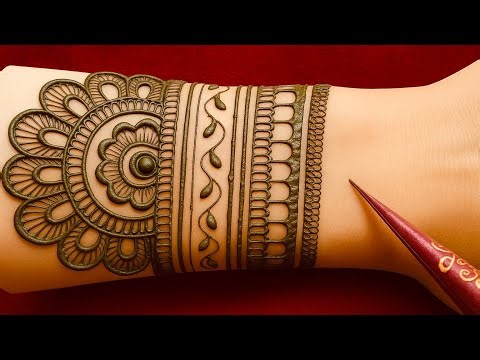 Back Side Mehndi Design Easy | Eid Special Mehndi Design | Mehndi Design Back Hand | Mehandi