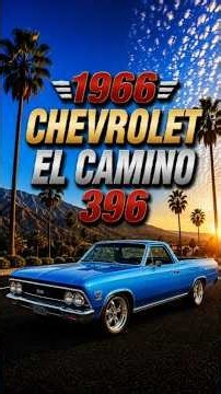 1966 Chevrolet El Camino 396.
