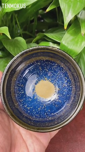 Tenmoku teacups are truly beautiful: full of hidden detail, their glaze is a work of art. Made using local iron-rich clays and fired at temperatures of 1,300 °C. Get Yours at https://tenmokus.com | Tenmokus