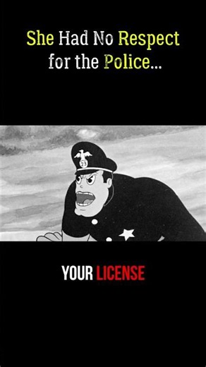 What Betty Boop Said to This Cop Went Too Far 😱 #cartoons #nostalgia #shorts