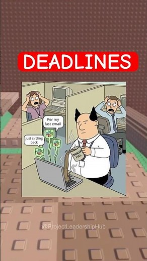 PM & Deadlines #agilepeople #projectcontrols