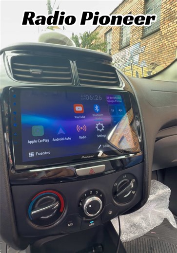 Radio Pioneer con consola original en #rinesanibal 🔥 #radiopioneer #pioneer #resultado #instalacion