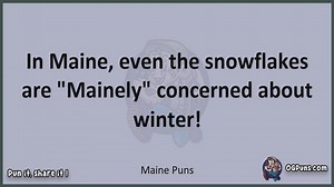 Maine - Jokes, Puns, Wordplays, and Laughter