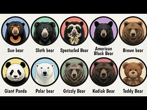 Every BEAR TYPE Explained in 9 Minutes