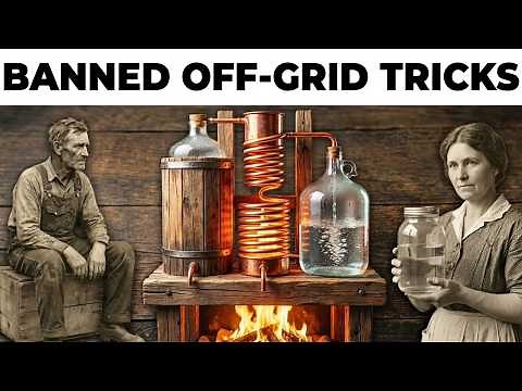25 "Illegal" Off-Grid Living Tricks Our Grandparents Used That Still Work Today